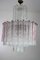 Italian Chandelier with Heavy Glass Hanging, 1960s, Image 7