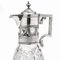 Russian Silver and Cut Glass Claret Jug from Khlebnikov, 1890s 4