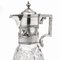 Russian Silver and Cut Glass Claret Jug from Khlebnikov, 1890s, Image 4