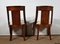 Gondola Chairs in Mahogany, Set of 2 13