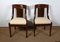 Gondola Chairs in Mahogany, Set of 2 1