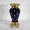 Ceramic Vase in Gilded Bronze from Boch Frères Keramis, 1890s, Image 1