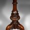 Antique English Early Victorian Lamp Table in Burr Walnut 10