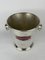 Vintage Advertising Ice Bucket Gancia in Silver-Plated Brass, Italy, 1950s, Image 4