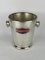 Vintage Advertising Ice Bucket Gancia in Silver-Plated Brass, Italy, 1950s, Image 1