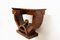 Art Deco Style Console Table in Mahogany with Golden Sphere, 1980, Image 6