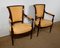 Louis XVI Style Armchairs in Mahogany, Set of 2 2