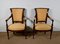 Louis XVI Style Armchairs in Mahogany, Set of 2 1