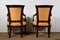 Louis XVI Style Armchairs in Mahogany, Set of 2 23