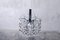 Vintage Geometric Crystal Prism Chandelier from Kinkeldey 5