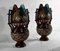 Cloisonné Ceramic Vases, 1890s, Set of 2 2