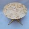 Vintage Table in Marble and Brass 4
