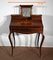 Small Louis XV Style Ladys Desk in Marquetry, Late 19th Century 32