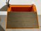 Vintage Space Age Schreibtisch in Orange von Luigi Colani für Flötotto, 2er Set 30
