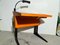 Vintage Space Age Desk in Orange by Luigi Colani for Flötotto, Set of 2 2