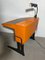 Vintage Space Age Desk in Orange by Luigi Colani for Flötotto, Set of 2 3
