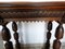 Victorian Carved Oak Console Table, France, 1880s 2