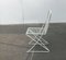 German Postmodern White Kreuzschwinger Chairs by Till Behrens for Schlubach, 1980s, Set of 3, Image 7