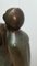 Italienischer Künstler, Moderne Skulptur, 1980er, Bronze auf Marmorsockel 8