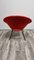 Mid-Century Red Fabric Armchair, 1960s 3