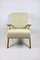 Vintage Beige Boucle & Oak Model B-310 Armchair, 1970s, Image 2