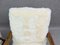 Vintage White Leather Armchairs, Set of 2 11