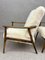 Vintage White Leather Armchairs, Set of 2 15