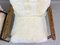 Vintage White Leather Armchairs, Set of 2, Image 20