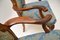 Antique Walnut Carver Armchairs, 1920s, Set of 2, Image 7