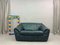 Vintage Sloop 2-Sitzer Sofa aus grünem Leder von Ligne Roset 2