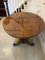 Antique Victorian Burr Walnut Centre or Dining Table, 1850s 3