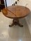 Antique Victorian Burr Walnut Centre or Dining Table, 1850s 7