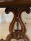 Antique Victorian Burr Walnut Centre or Dining Table, 1850s 11