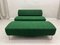 Canapé 2 Places & Repose-pieds Lover Vintage Vert par P. Mourgue pour Ligne Roset, Set de 2 3