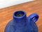 Mid-Century German Minimalist Cobalt Blue Vases from Hartwig Heyne Pottery, 1960s, Set of 3 19