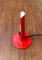 Mid-Century German Red Prix Table Lamp by Ingo Maurer for M Design, 1960s 10