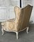 French Wing Bergere Armchairs, 1900s 5