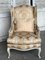 French Wing Bergere Armchairs, 1900s 9
