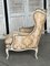 French Wing Bergere Armchairs, 1900s 6