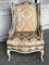Französische Bergere Wing Sessel, 1900er 14