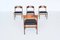 Italian Dining Chairs in Rosewood by Togianfranco Frattini, 1960s, Set of 4, Image 7