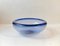 Mid-Century Blue Glass Bowl by Per Lütken for Holmegaard, 1960s, Image 2