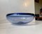 Mid-Century Blue Glass Bowl by Per Lütken for Holmegaard, 1960s 4