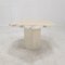 Italian Carrara Marble Side Tables, 1980s, Set of 3 13