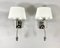 Vintage Wall Lamps with Integrated Led Reader by Honsel Leuchten, Germany, 2000, Set of 2, Image 2