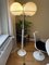 Mid-Century Space Age Stehlampe aus Opalglas mit Kugelglasschirmen von Targetti Saney, 1970er 3