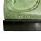 Art Deco Moyen Age Bookends in Spelter & Marble by Max Le Verrier, Set of 2, Image 4