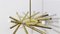 Brass Tubes Chandelier from Stilnovo, 1950s, Image 4