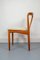 Juliane Teak and Bouclé Dining Chairs by Johannes Andersen for Uldum, 1960s, Set of 6 17