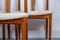 Juliane Teak and Bouclé Dining Chairs by Johannes Andersen for Uldum, 1960s, Set of 6 5